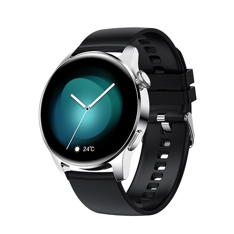 Smart Watch Rate Steel