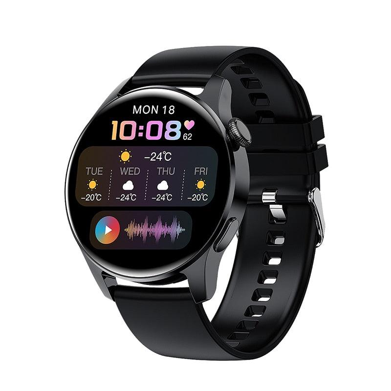 Smart Watch Rate Steel