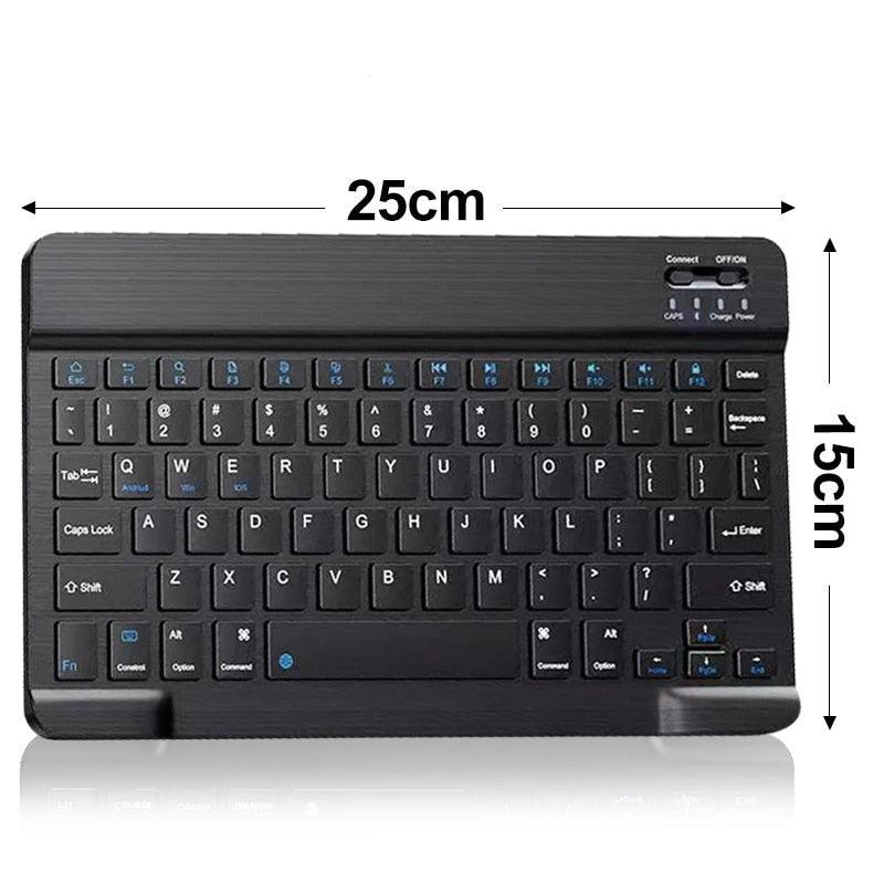 Teclado sem fio recarregável